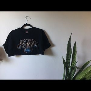 Harley Davidson crop top